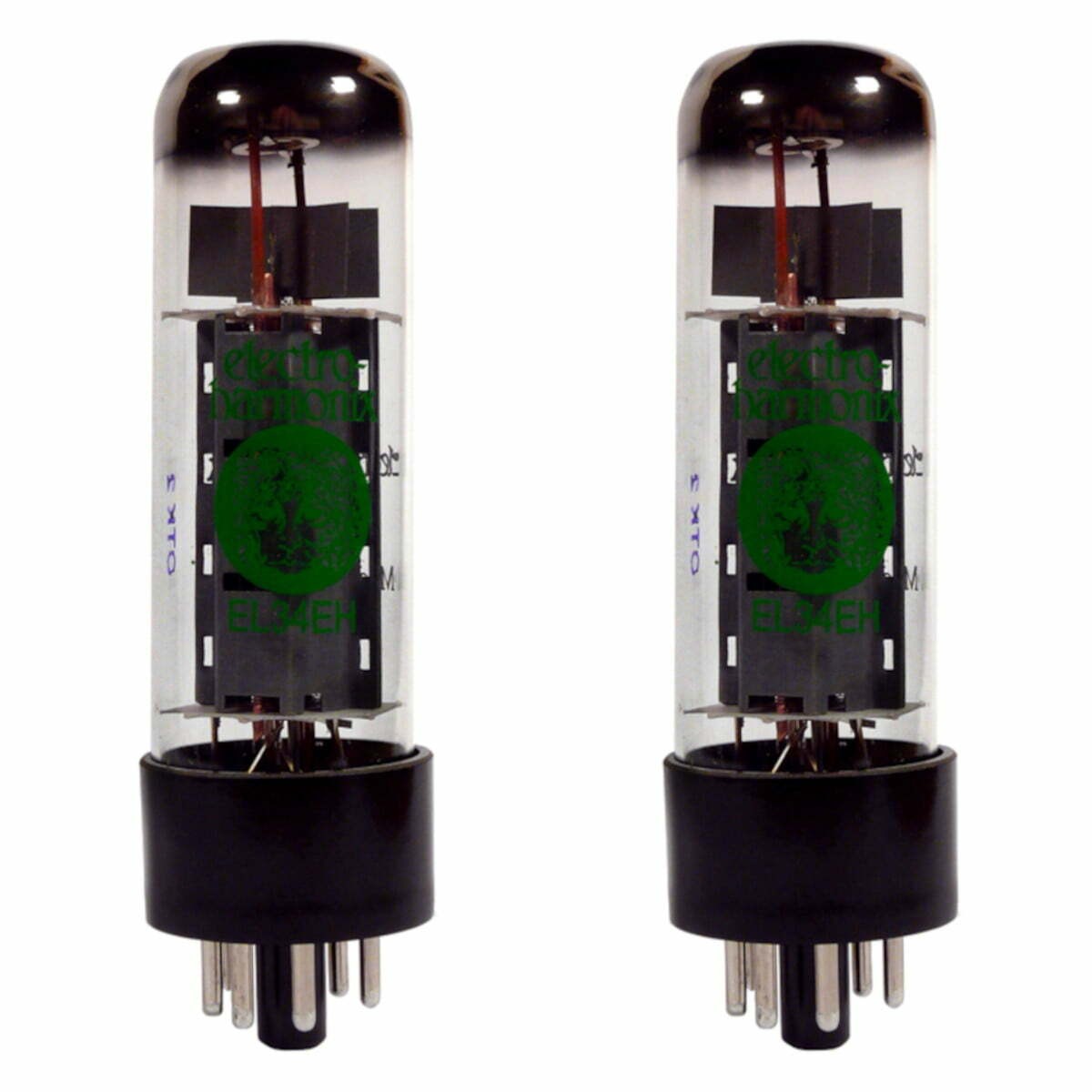 EL34 (6CA7) Valves Electro Harmonix Matched Pair NEW TESTED (2 x EL34EH)