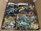 21lbs+ Lot of Vintage to Now WEARABLE Mixed Costume Jewelry Box Bulk Resale #1!