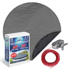 PoolCoverChoice Winter Swimming Pool Cover for 30 ft Round Pool