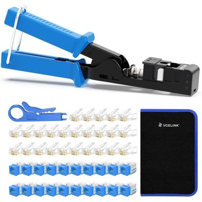 Speed Termination Tool for VCE 90-Degree Keystone Jacks Punch Down Network Tool