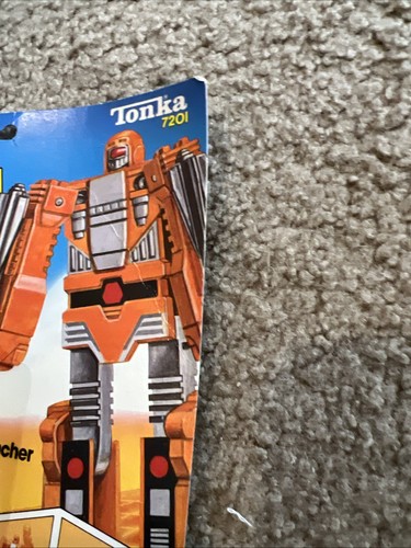 Crain Brain Enemy Robot Crain Tonka Go Bots GoBots On Card See Read - Picture 4 of 10