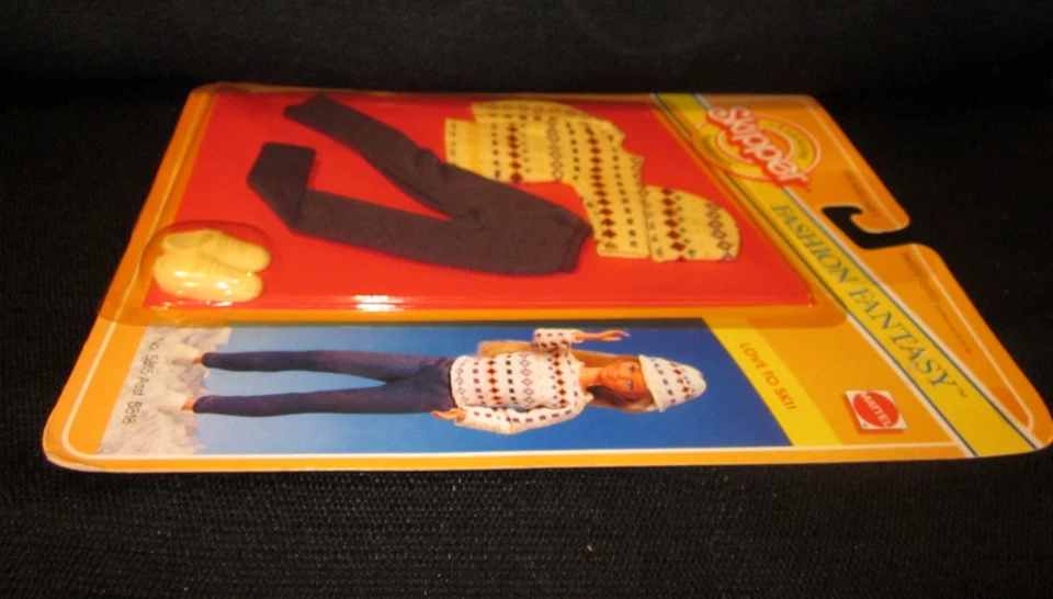 Barbie Doll Skipper Fashion Fantasy #5815 "Love to Ski Outfit" Sealed Card 1982 - Image 3 of 4