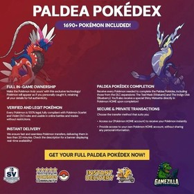 Pokemon Home Living Dex &ndash; Complete Pokedex for All Pok&eacute;mon Games (Gen 1&ndash;9)