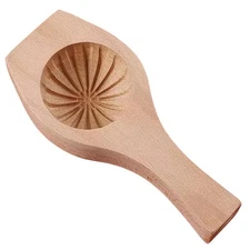 Wooden Hand  Steamed Stuffed Bun Mold,Pattern, Dim Sum Making Tools Z9F99048