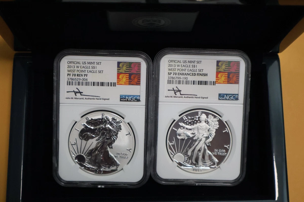 American Eagle MS 70 Graded 2013 Silver Bullion Coins for sale | eBay