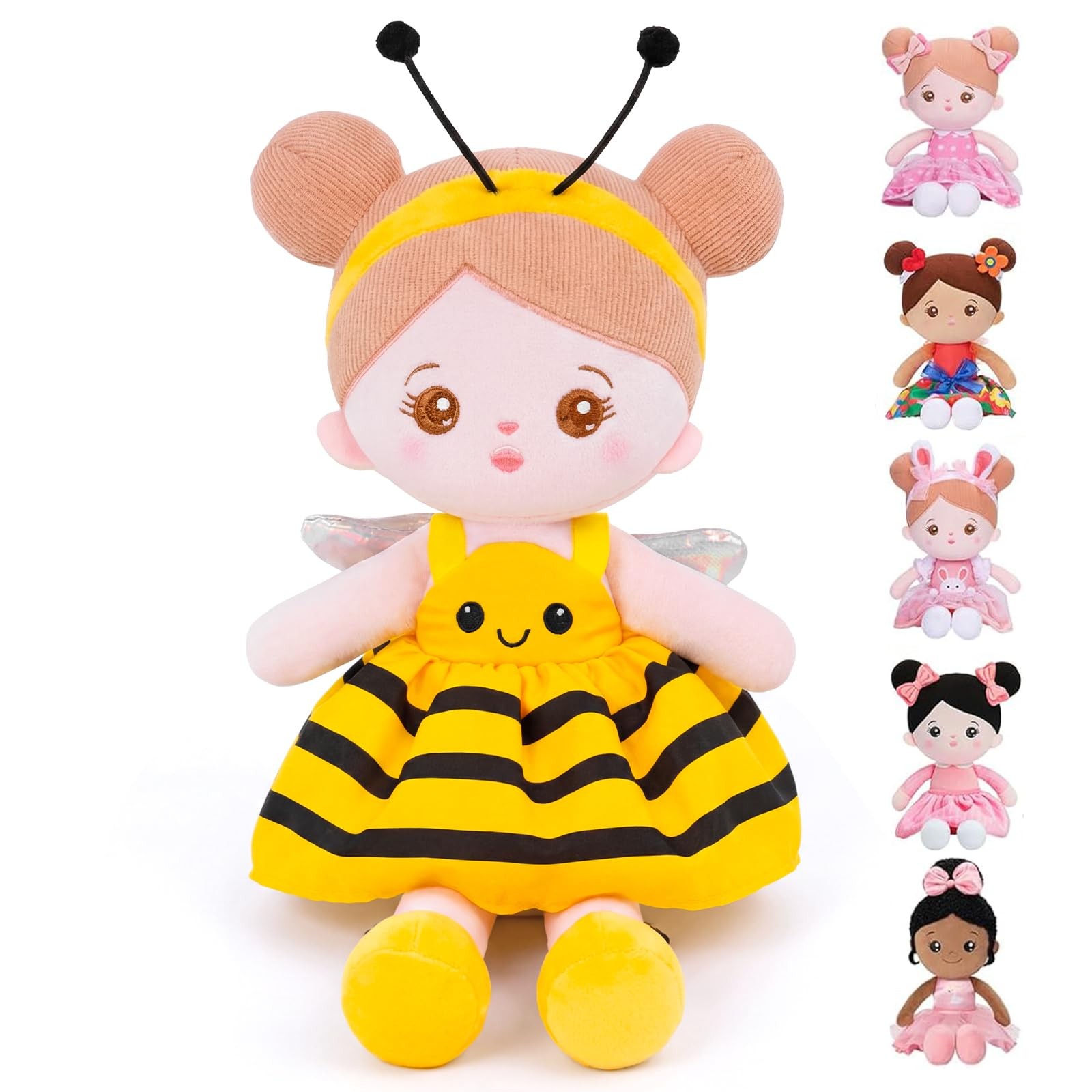 OUOZZZ 12.6" Soft Baby Doll - Toys for 1 Year Old Girl Ideal