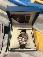 PINDU Skeleton Automatic Mechanical Watch Ros...