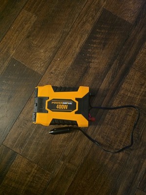PowerDrive PDI400 400W Modified Sine Inverter 12.8V DC to 115V AC, On/Off