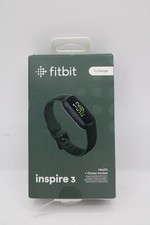 New Open Box Fitbit Inspire 3 Health  Fitness Tracker in Black
