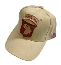U.S. ARMY - 101ST AIRBORNE DIVISION Military Ball Cap - BEIGE