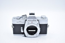 Minolta SRT 201 35mm Film SLR Camera Body, Chrome Parts/Repair