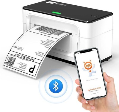 MUNBYN ITPP941B Bluetooth Etikettendrucker 4x6 Thermodrucker DHL UPS GLS#05