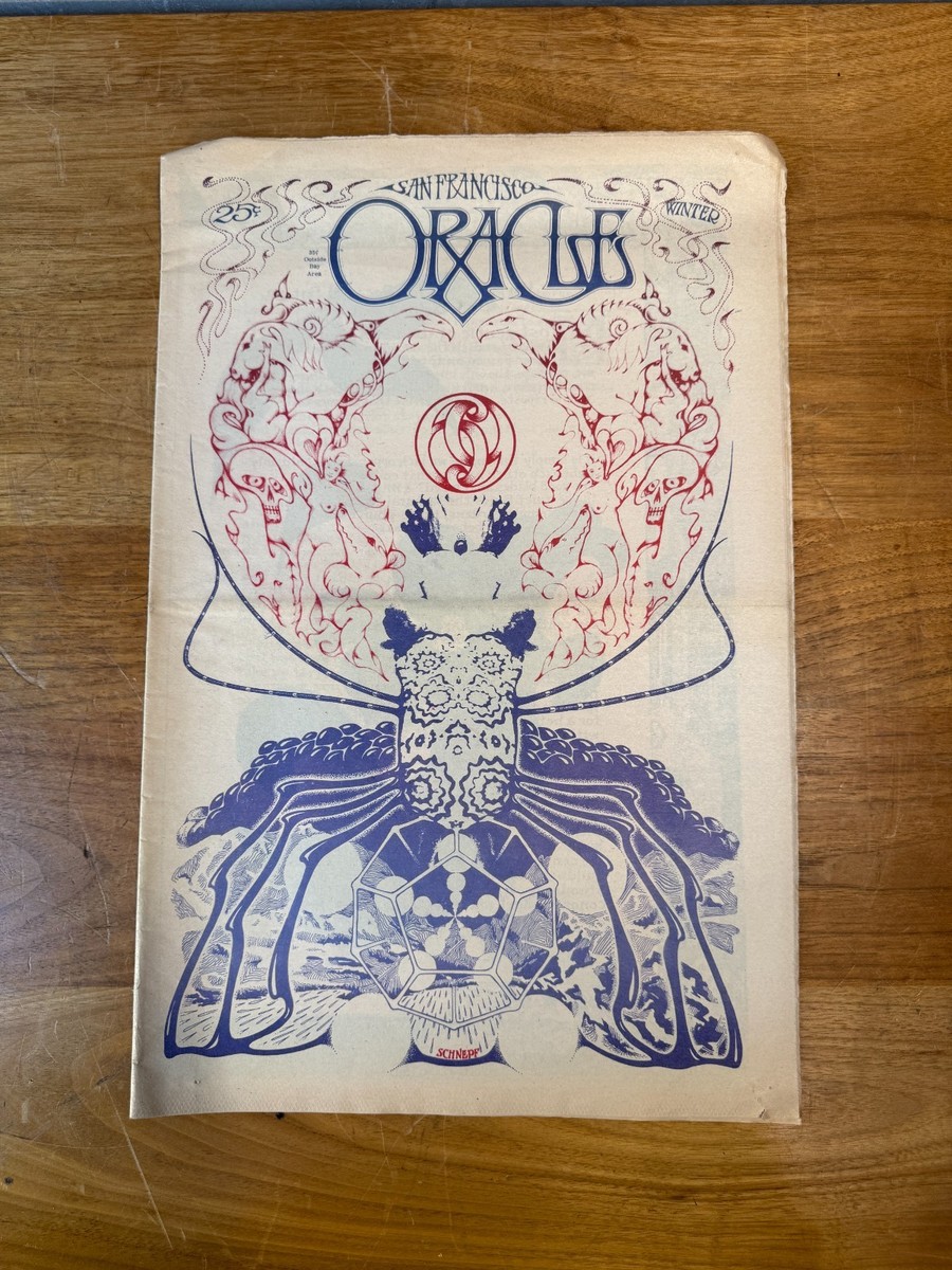 San Francisco Oracle Vol 1 No 2 Winter 1969 Spiritual Revolution