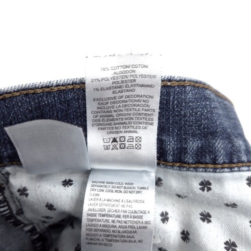 Lucky Brand 221 Straight Jeans Mens 38x33 Blue Stretch Designer USA 12" Rise - Picture 4 of 9