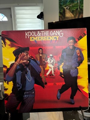 Kool & The Gang   Emergency LP Vinyl 1984 De-Lite Records 422-822 943-1 VG+