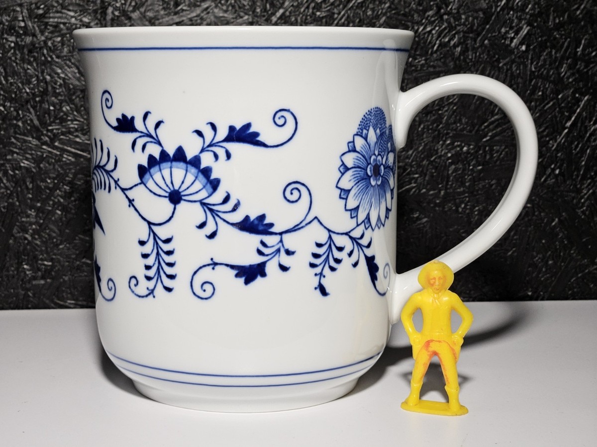 Massive! Zwiebelmuster Original Bohemia Blue Onion Coffee/Tee Mug