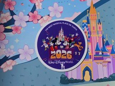 Walt Disney World Magnet 2026 FAN ART MAGNET