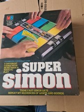 MB Games Super Simon Vintage 1981 Game Boxed Complete, Fully Tested And Working
