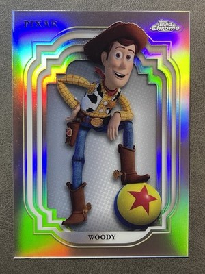 2024 Topps Chrome Disney Woody #63 Refractor