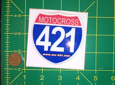 Motorcross Sticker Decal Racing Original Old Stock