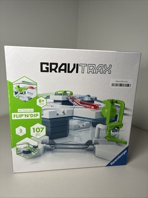 Ravensburger GraviTrax Flip N Dip Includes 2 Elements (107 pc) (Opened)