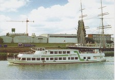 Postcard MS Hanseat of the Schreiber shipping company, Bremen (18)