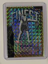 2025-26 Topps Finest - Auto Nikola Topic #FAU-NT Gold Refractor /50 - Thunder