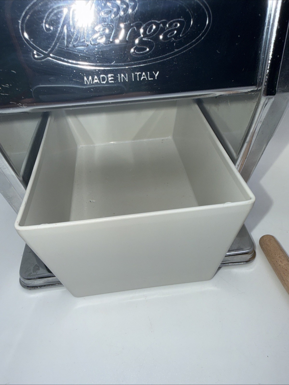 MARCATO Marga Steel Mill & Grain Crusher Manual Grinder Machine Italy New A4