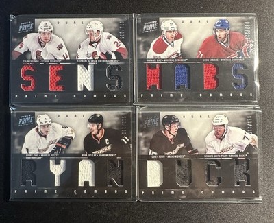 2011-12 Panini Prime Combos HABS/SENS/DUCK/RYAN /225 GAME USED