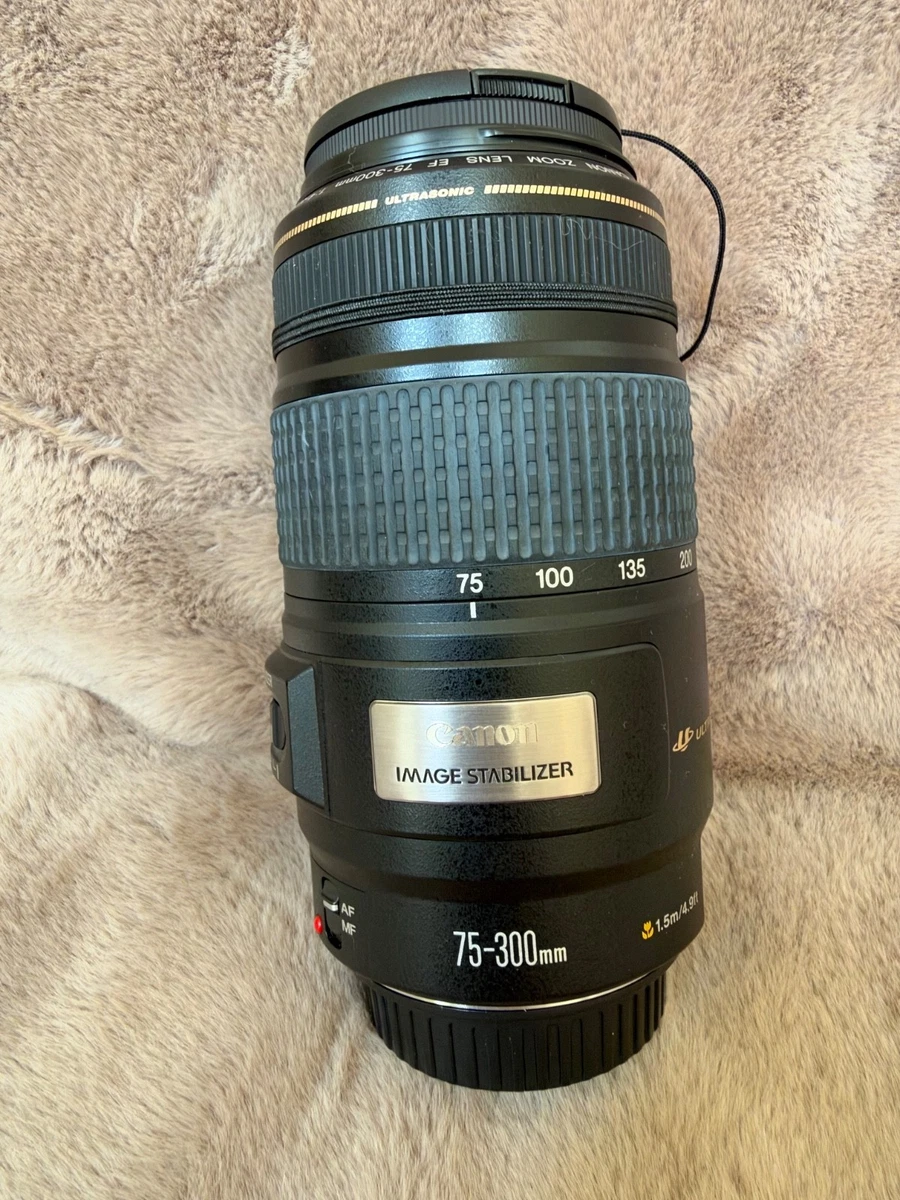 Canon EF 75-300mm Image Stabilization Camera Lenses for sale - eBay