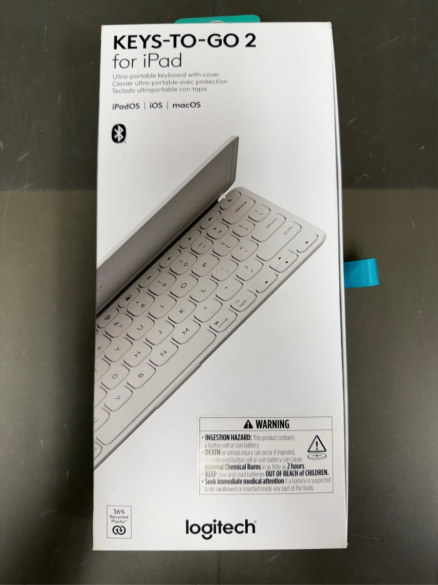 Logitech Keys-to-GO 2 Portable Bluetooth Tablet Keyboard with