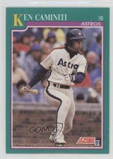 1991 Score Ken Caminiti #186 0hd6