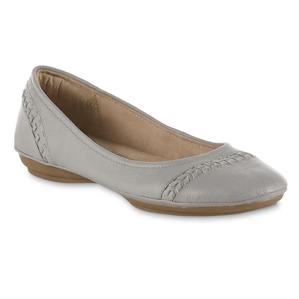 Silver ballet clearance flats wide width