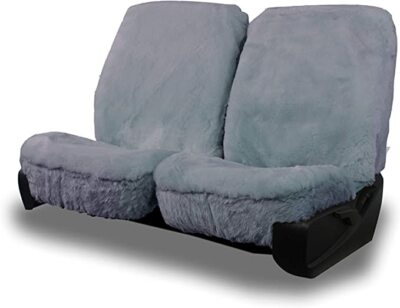 Australian Sheepskin Superfit Lowback Seat covers STEEL
