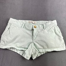 Abercrombie  Fitch short shorts size 16 girls mint green