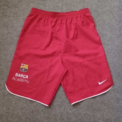 2 Nike Barca Academy Soccer Shorts Youth XL Blue Red FCB Logo Drawstring Teen - Picture 13 of 21