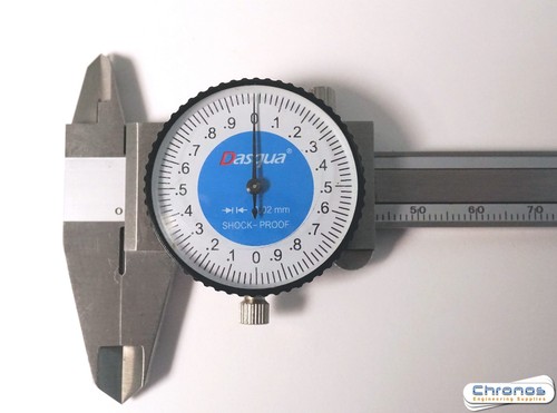 Dasqua Machinists Grade 0 – 100 mm Dial Caliper From Chronos 1331-2110 - Picture 1 of 8