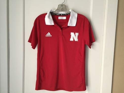 nebraska adidas polo