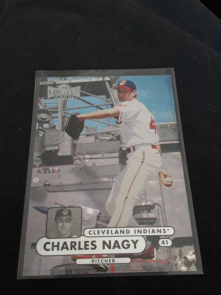 Charles Nagy SP 1998 Fleer Metal Cleveland Indians