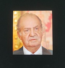 King Juan Carlos Spain Signed Royal Presentation Photo Spanish Royalty Autograph