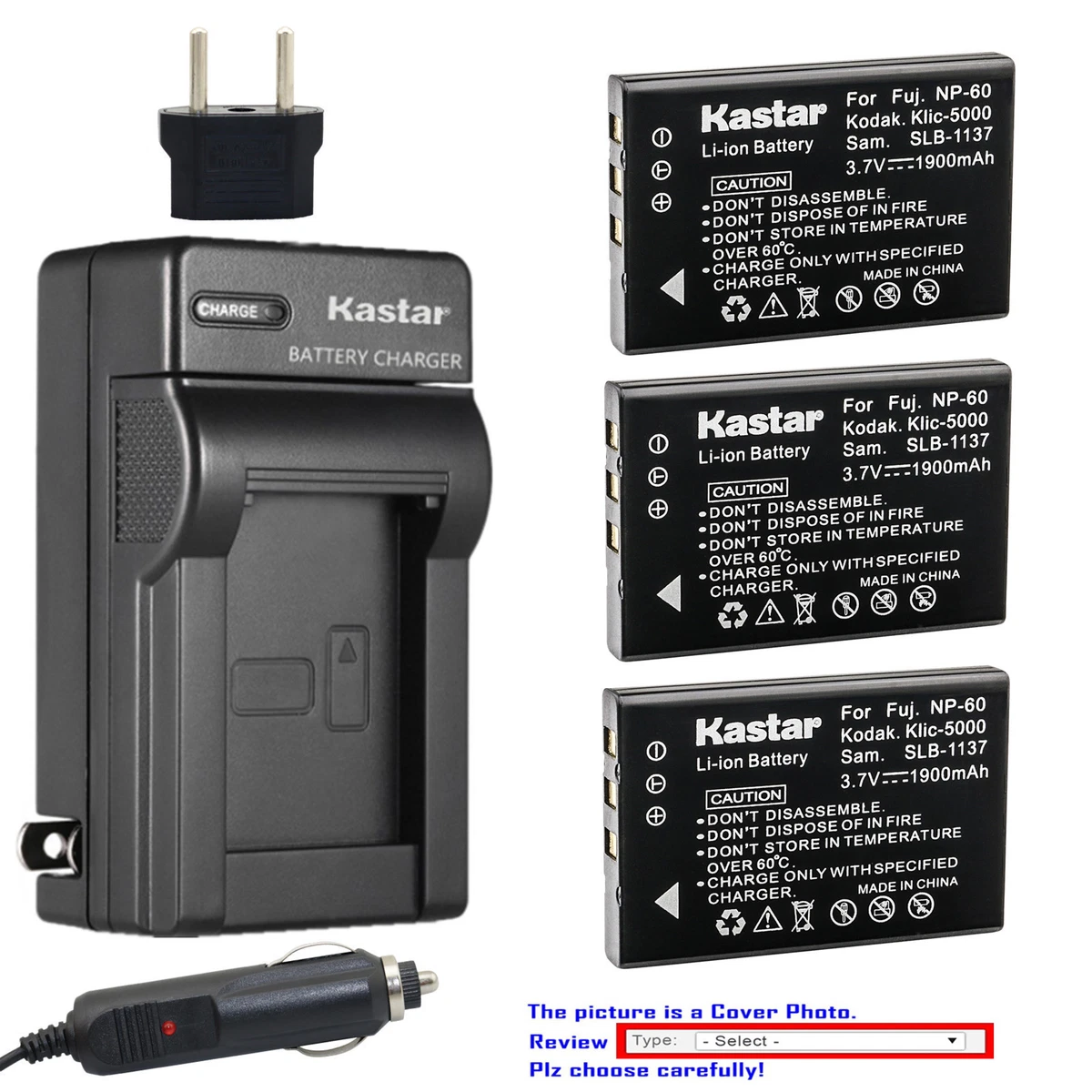 AccuCell Batteria Di Ricambio Per Fotocamera Casio QV-R3, R4 E Molti Altri Modelli – Ioni Di Litio 3,7V 950-1100mAh (NP-30 Compatibile) - 6