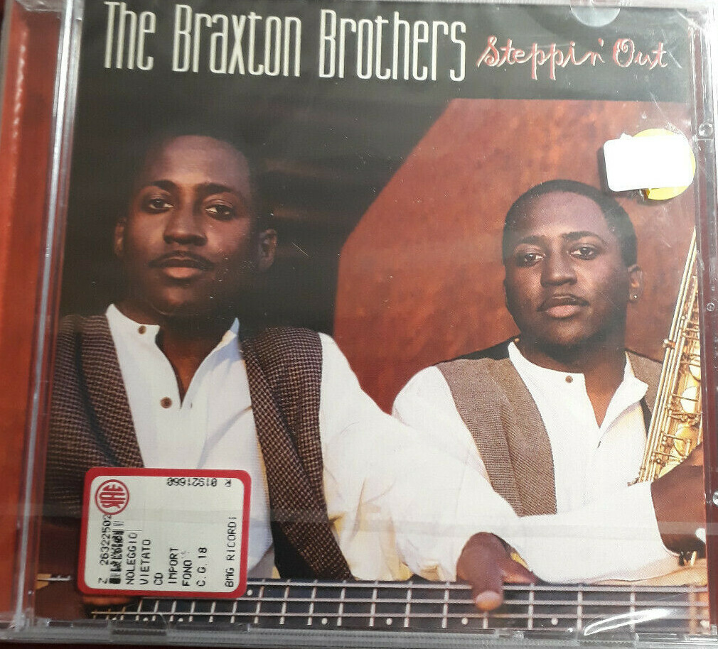 THE BRAXTON BROTHERS- STEPPIN' OUT *CD BRAND NEW STILL SEALED NUOVO SIGILLATO
