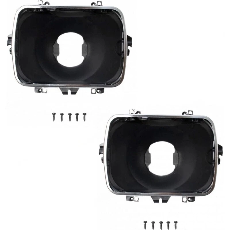 Nuevo kit de montaje de soporte de faros de 2 piezas lados derecho y derecho para Chevy GMC Foto 3 de 4