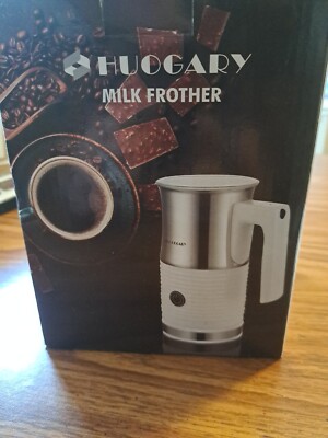 Huogary Milk Frother Milk Steamer for Milk Foam Hot Milk