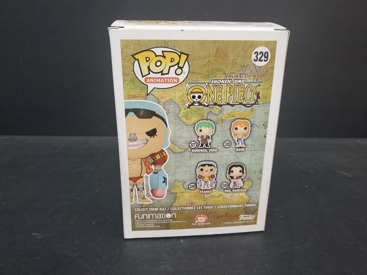 Funko Pop! Vinyl: One Piece - Franky #329 1st Release Silver Nose
