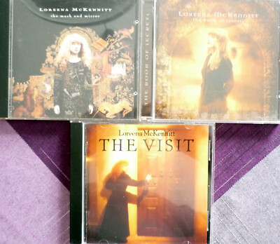 3 x CD Loreena McKennitt - The Visit - The Mask and Mirror - The Book of Secrets