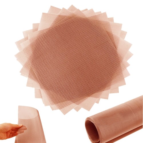 10-200 Mesh 99.9% Copper Screen Woven Mesh Screen Copper Mesh Cloth - Picture 45 of 76