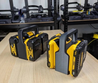 Battery Basket Carrier Caddy Holder for DeWALT