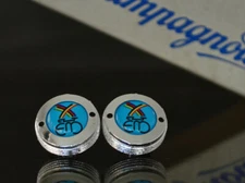 Eddy Merckx blue crankset dust caps fit shimano campagnolo ofmega gipiemme