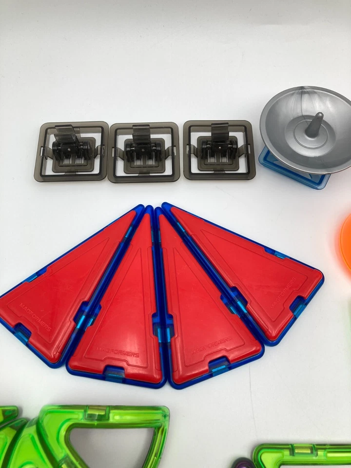 Magformers SPACE / ALIEN Expansion ~ Replacement 44 Piece Lot - Image 2 of 4